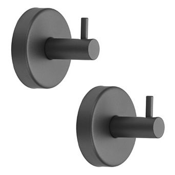 2 pc Suction Cup Hook for Shower, No Drill Towel Hooks