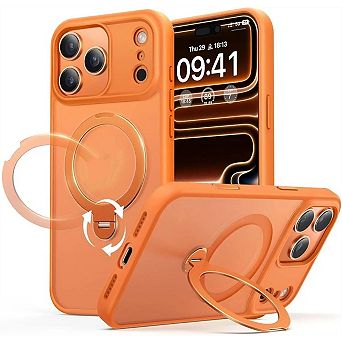 for iPhone 17/Pro/Pro Max, with 360° Spin Magnetic Stand, Camera Control Button, Fit for MagSafe