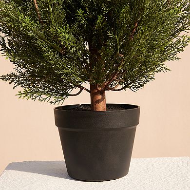 VeriNatural UV Resistant Artificial Cedar Tree for Home Decor