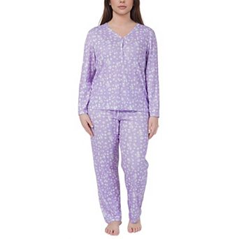 Women’s Floral Print 2 pc Long Sleeve Pajama Set