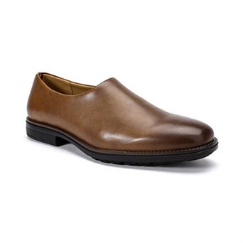 Men's Slip-On Dress Loafers Casual PU Leather Shoes for Business & Daily Wear
