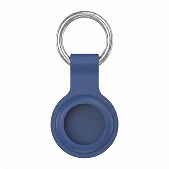 2 Pack AirTag Holder Keychain Case with Secure Lock Carabiner Clip for Bags Keys Luggage