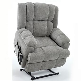 KWPZQEB Heavy Dual Motor Duty Electric Power Lift Recliners with Power-Remote & Heat Massage