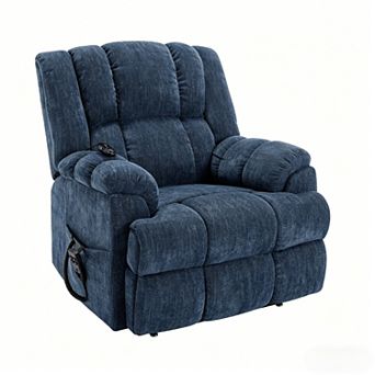 KWPZQEB Heavy Dual Motor Duty Electric Power Lift Recliners with Power-Remote & Heat Massage