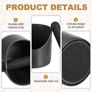 1Pc Coffee Knock Box, Espresso Knock Box Coffee Grounds Container