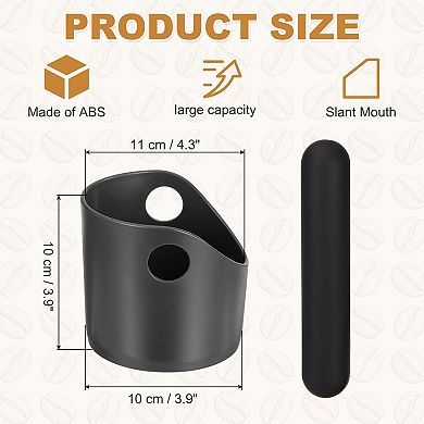 1Pc Coffee Knock Box, Espresso Knock Box Coffee Grounds Container