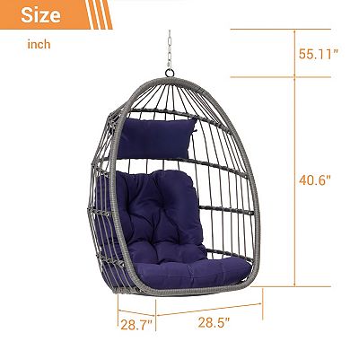 Outdoor Hanging Egg Swing Chair