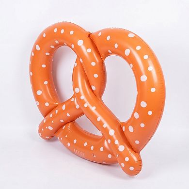 Inflatable Pretzel Pool Float Novelty Ring Float Durable PVC Water Float for Pool Beach Lake