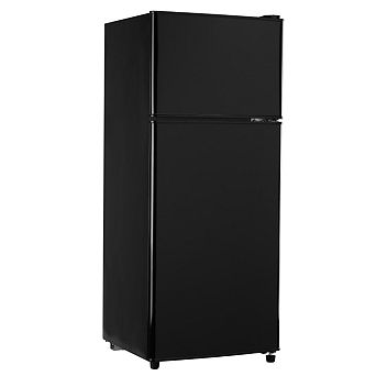 Circuit Terra 3.2 Cu. Ft. 2-Door Compact Mini Fridge with Separate Freezer - Adjustable Shelve