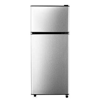 Circuit Terra 3.2 Cu. Ft. 2-Door Compact Mini Fridge with Separate Freezer - Adjustable Shelve