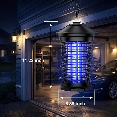 Outdoor & Indoor USB Rechargeable Waterproof 4000V Electronic Mosquito Killer Lantern