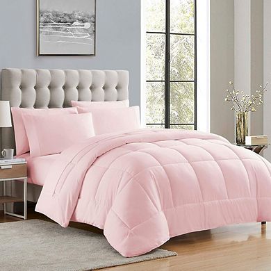 Down Alternative Plush All-Season Microfiber Comforter Duvet Insert