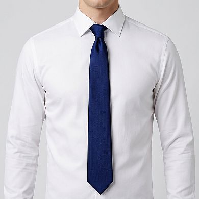 Men's Solid Smooth Finish Tie Classic Necktie 57 In Length 3.1 In Width Formal Business Accessory