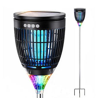 Solar Mosquito Killer 4200V Powerful Killing Grid Pest Elimination & Safe Design