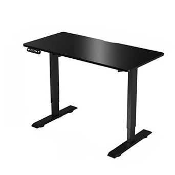 KWPZQEB 55" Electric Standing Rectangular Desk, Height Adjustable Desk, Computer Table for Home