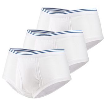 Carer 3-Pack Washable Incontinence Underwear for Men Reusable Absorbency Leakproof Briefs