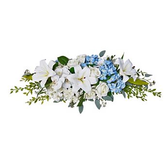 36'' Artificial Flower Swag, Faux Floral for Indoor Home Decor - VeriNatural