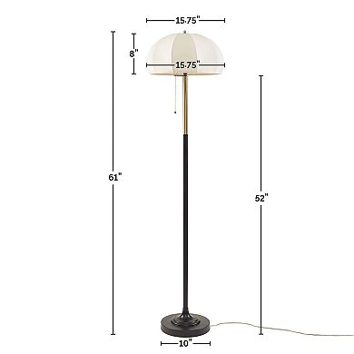 INK+IVY Serin Floor Lamp with Pull Chain