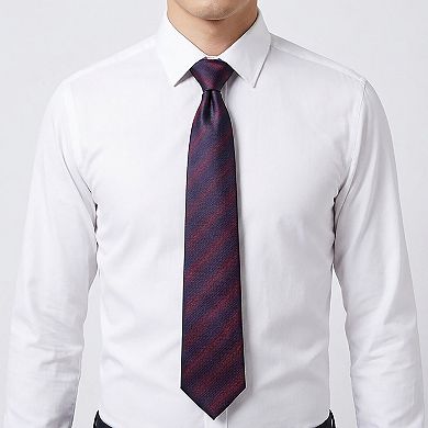 Men's Micro Dot Texture Tie Subtle Geometric Pattern Necktie 57 Inch Length 3.1 Inch Width