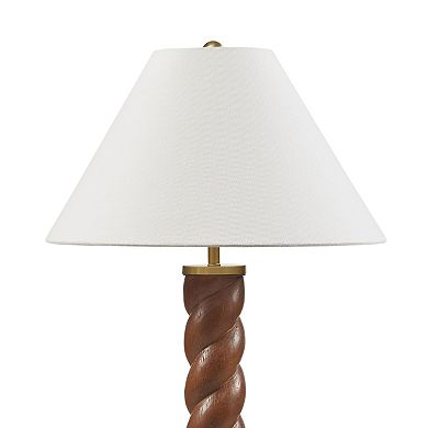 INK+IVY Helixia Twisted Accent Table Lamp