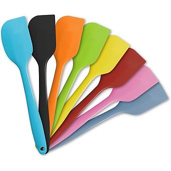 8 pc Silicone Spatula Set, Heat-Resistant, Nonstick Cooking Utensils