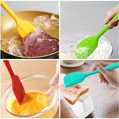 8-Piece Silicone Spatula Set, Heat-Resistant, Nonstick Cooking Utensils
