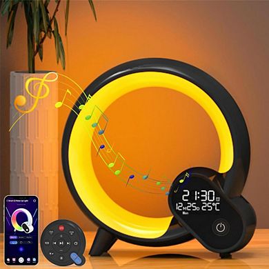 Smart Night Light with App/Remote Control, Bedside Lamp for Bedroom