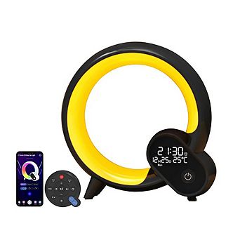 Smart Night Light with App/Remote Control, Bedside Lamp for Bedroom