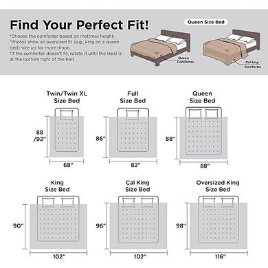 Queen Duvet Insert Down Alternative Lightweight Cooling Quilted Comforter