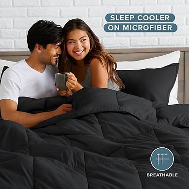 Ultra-Soft Goose Down Alternative Comforter Set, All-Season Premium Bedding