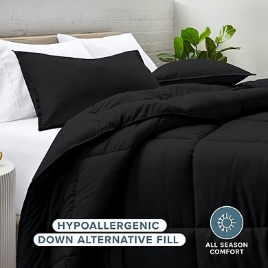 Ultra-Soft Goose Down Alternative Comforter Set, All-Season Premium Bedding