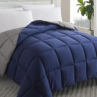 Quilted Down Alternative Comforter, Soft Fluffy All-Season Duvet Insert