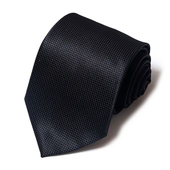 Men's Micro Dot Texture Tie Fine Woven Pattern Necktie Subtle Solid Look 57 in Length 3.1 in Width