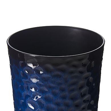 Glitzhome Set of 2 Oversized Honeycomb Textured Tall Plastic Planter, 31"H