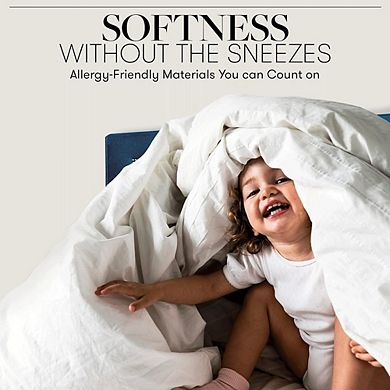 Down Alternative Comforter, Soft Lightweight Hotel-Style Duvet Insert Bedding