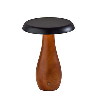 ADESSO Naya Cordless LED Table Lamp with Wood Base