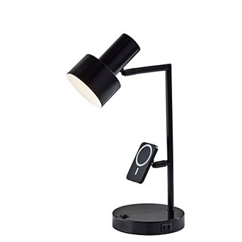 ADESSO Rowe Supercharger Desk Lamp with USB Ports