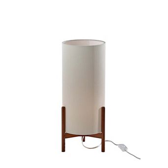 ADESSO Sonora Table Lantern with Ribbed Design