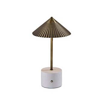 ADESSO Mika Cordless LED Table Lamp with Adjustable Arm