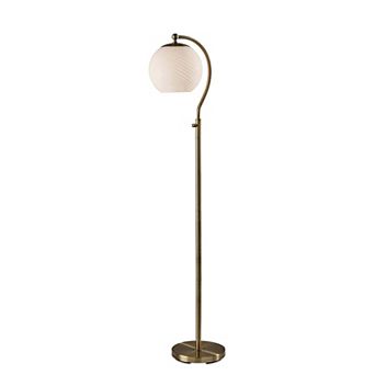 ADESSO Swirl Design Floor Lamp