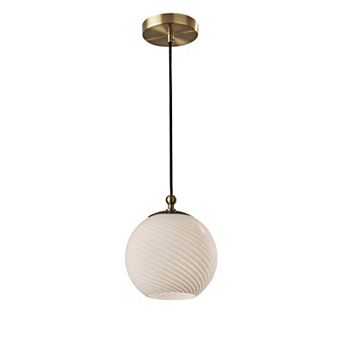 ADESSO Swirl Pendant Light Fixture