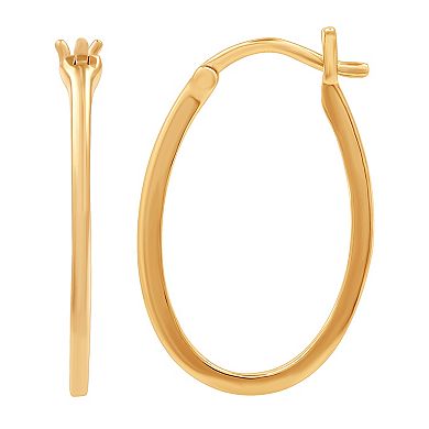 Diamond Essentials Lab Grown Diamond Accent Hoop & Stud Earring Set