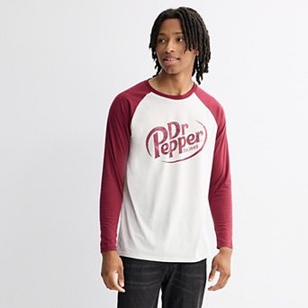 Men's Dr. Pepper Raglan Graphic Tee