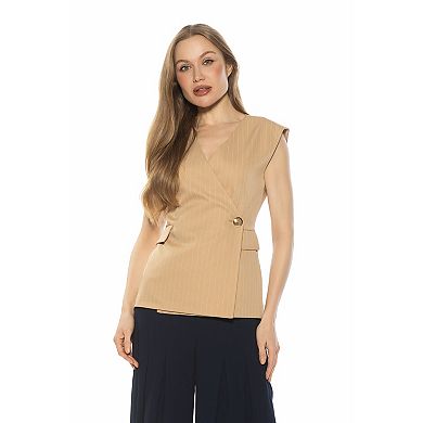 Women's ALEXIA ADMOR Sleeveless Vest Jacket