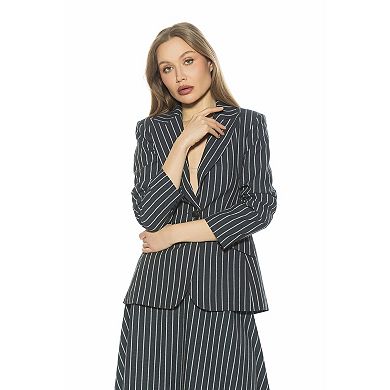 Women's ALEXIA ADMOR Tau Scrunched Sleeve Blazer