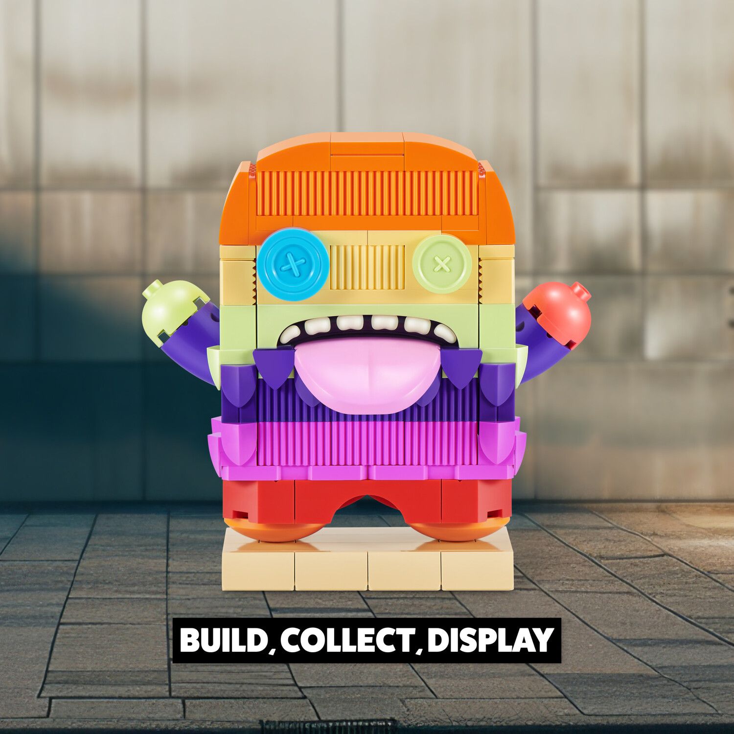 Детские конструкторы ZURU Max Build More Fuggler 167 pc Building Bricks Collection — фото 2
