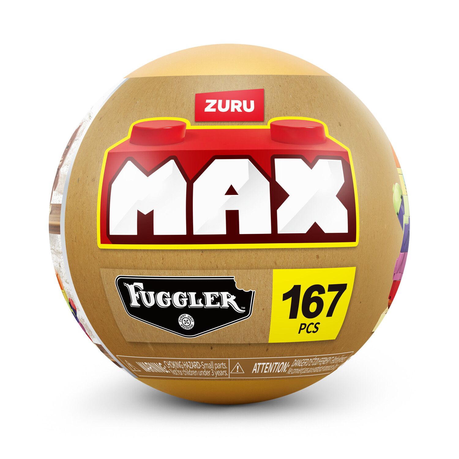 Детские конструкторы ZURU Max Build More Fuggler 167 pc Building Bricks Collection — фото 6