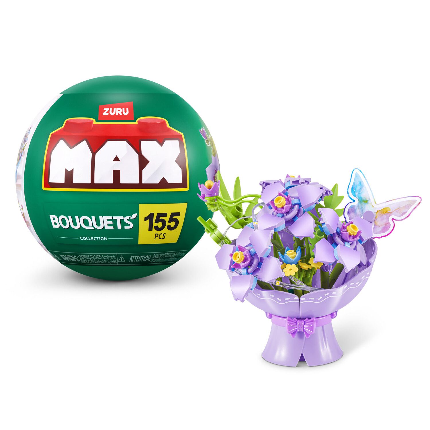 Детские конструкторы ZURU Max Bouquets 155 pc Building Collection