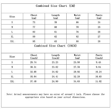 Women's 2-Piece Tankini Swimsuit with Racerback Top & Adjustable Boyshorts