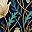 Navy Ivory Floral